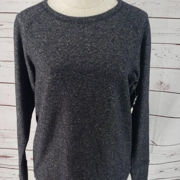 Bobbie Brooks Charcoal Grey Pullover Hi Low‎  Sweater Small - Picture 5 of 6